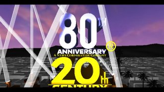 20th Century Fox 80th Anniversary Logo - Panzoid